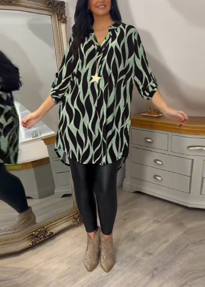 Karin | Bold and Breezy Tunic Top