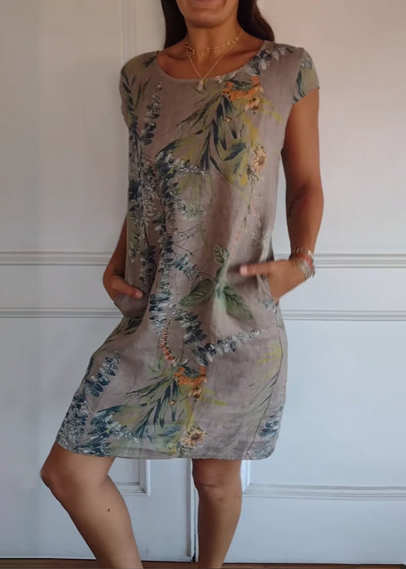 Diddi | Breezy Botanical Print Dress