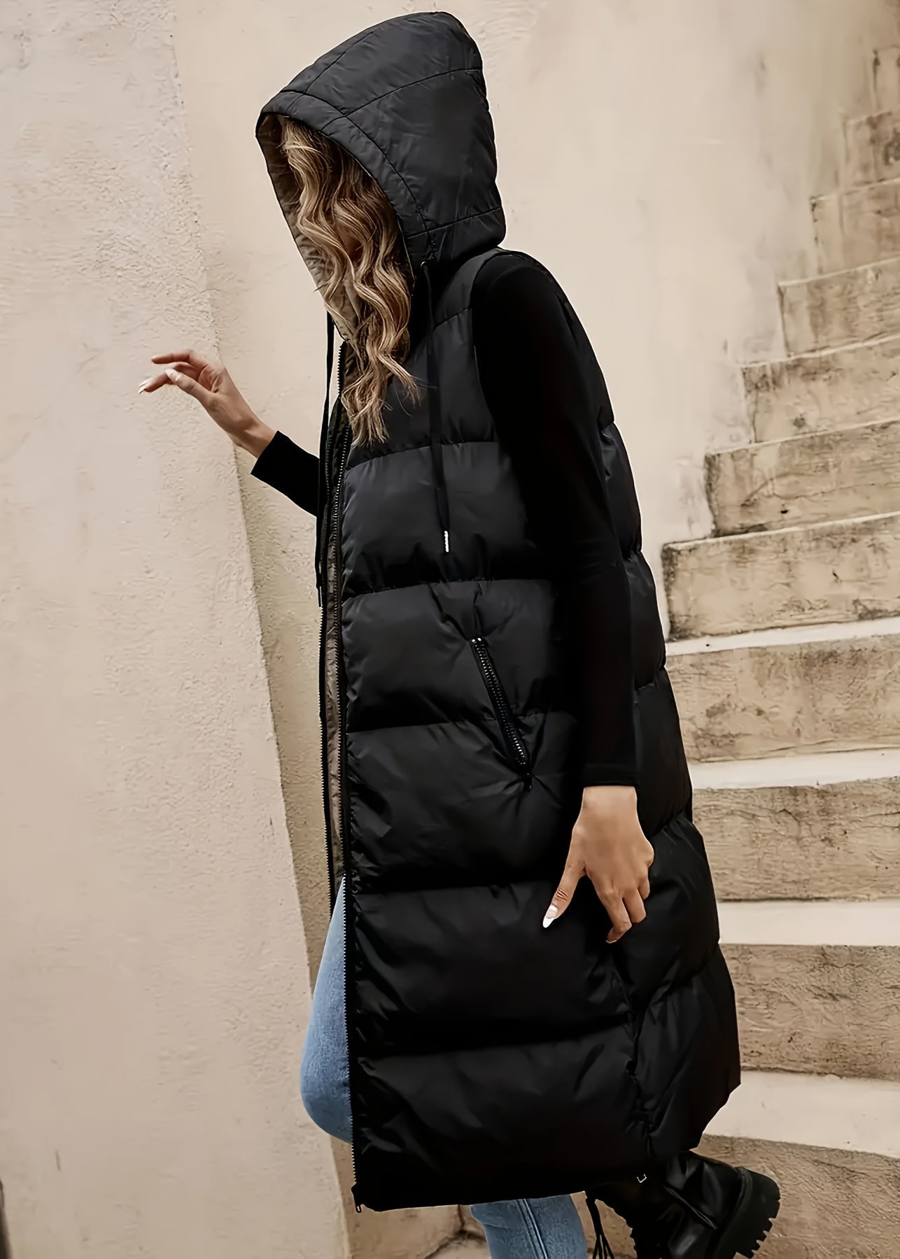 Lianne | Longline Puffer Vest