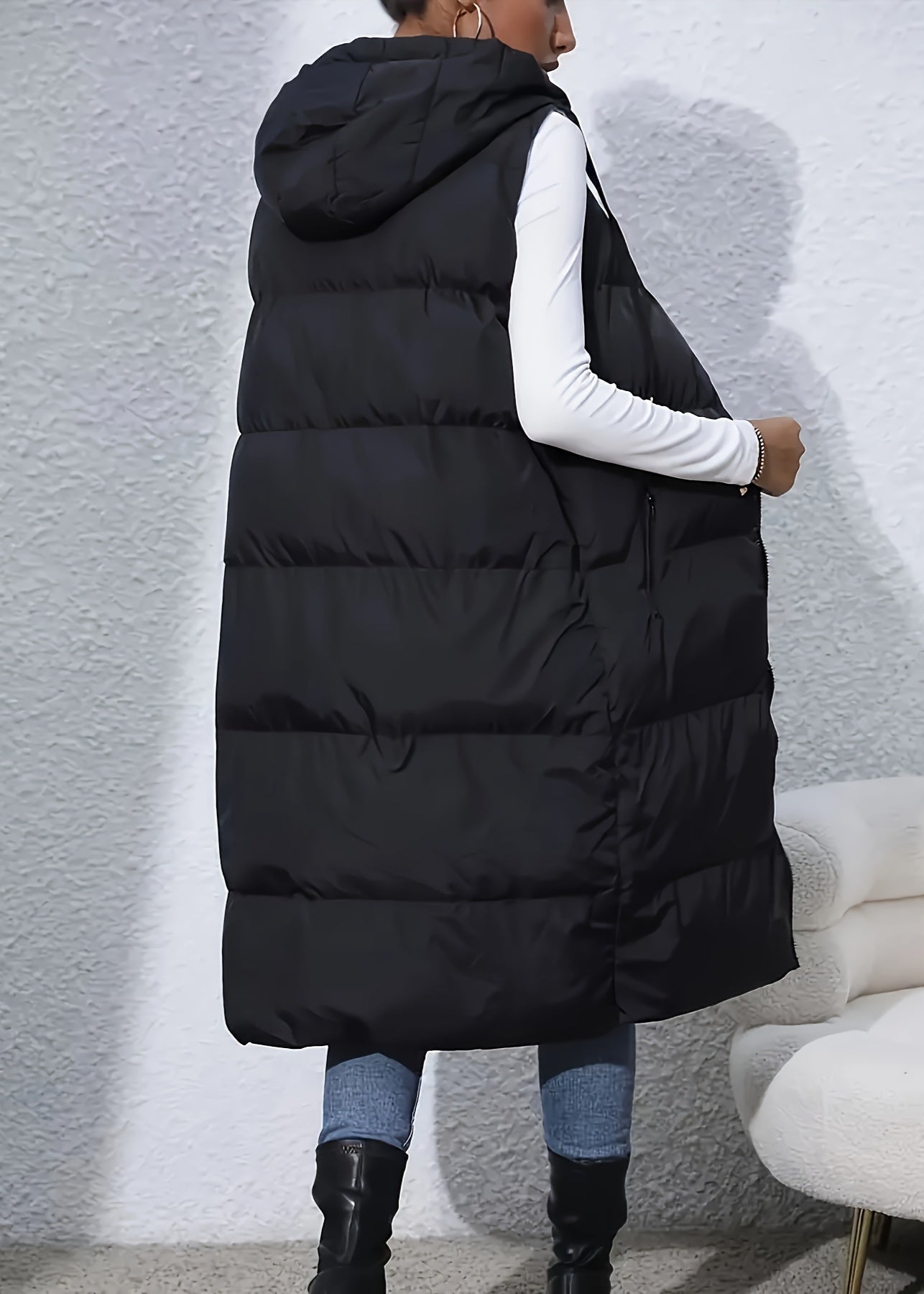 Lianne | Longline Puffer Vest