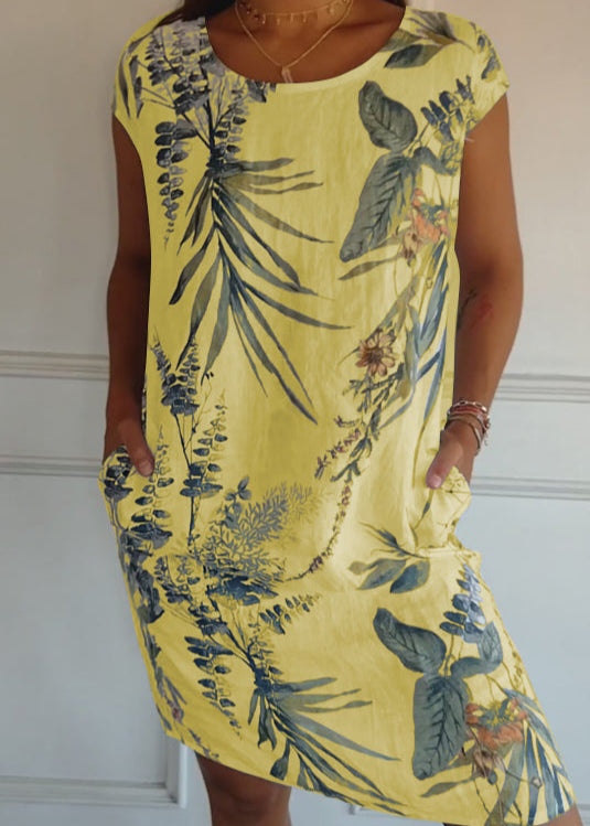 Diddi | Breezy Botanical Print Dress