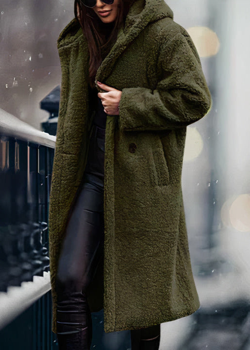 Jade | Oversized Teddy Coat