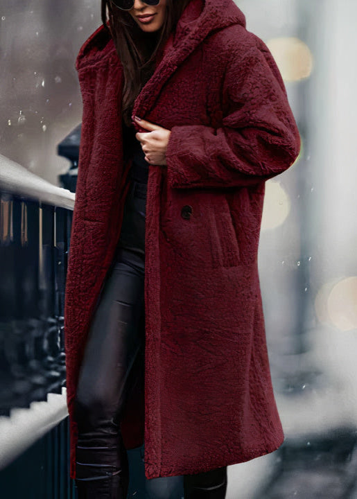 Jade | Oversized Teddy Coat