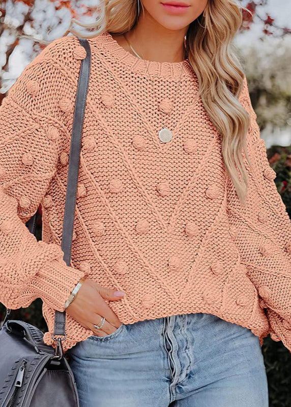 Hazel | Pom-Pom Knit Sweater