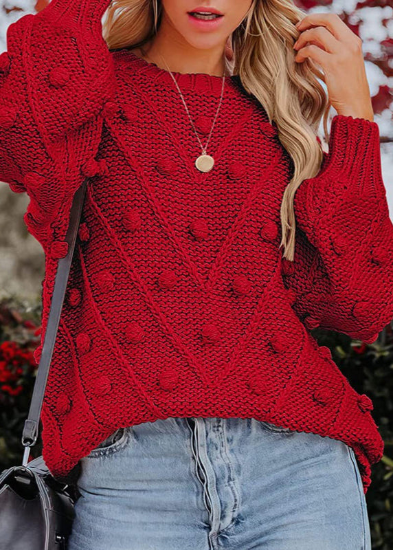 Hazel | Pom-Pom Knit Sweater