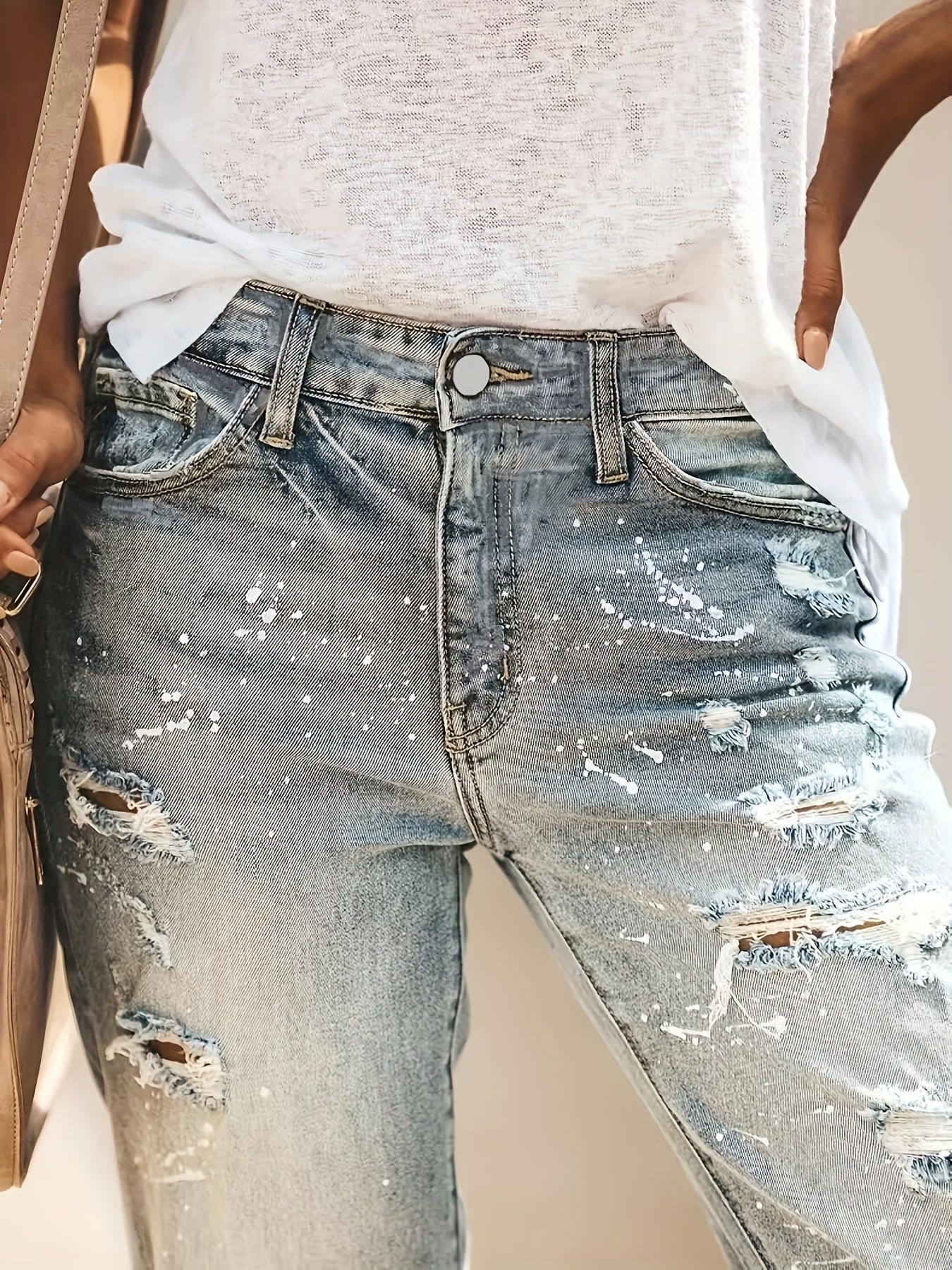 Blake | Distressed Boyfriend Jeans