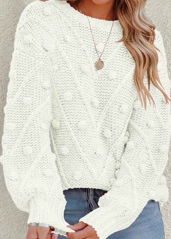 Hazel | Pom-Pom Knit Sweater