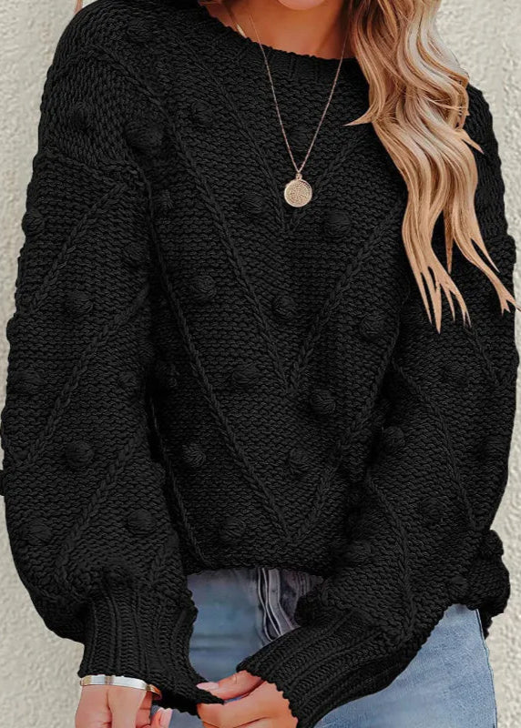 Hazel | Pom-Pom Knit Sweater