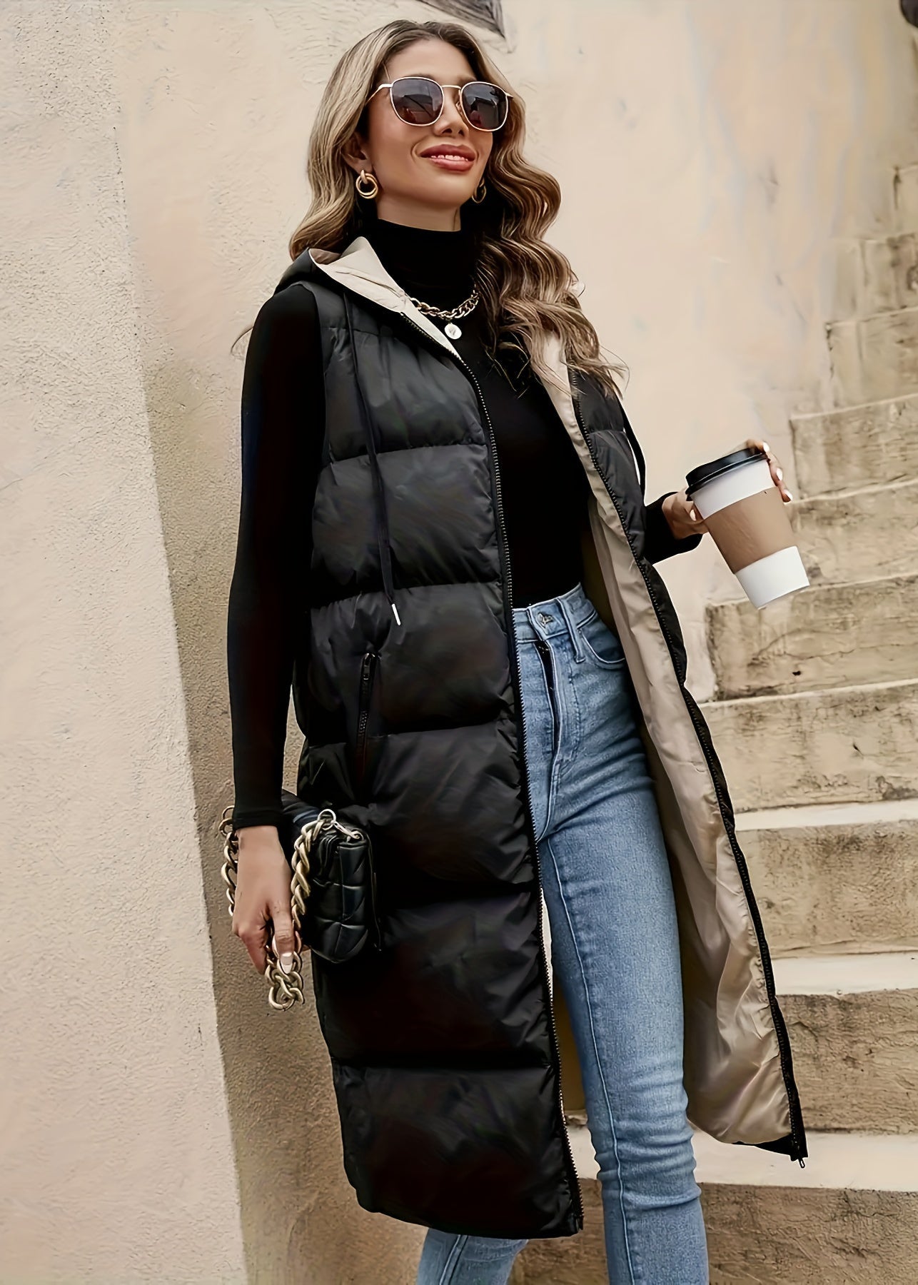 Lianne | Longline Puffer Vest